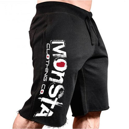 saferido      Men New Cotton Shorts Men's loose Short Trousers Fitness Bodybuilding Jogger Mens Brand durable Sweatpants Fitness Workout Short