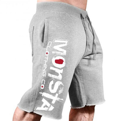 saferido      Men New Cotton Shorts Men's loose Short Trousers Fitness Bodybuilding Jogger Mens Brand durable Sweatpants Fitness Workout Short