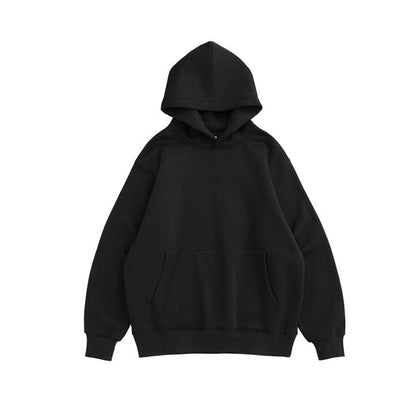 Men's Comfy Pure Hoodies Autumn Fleece Oversized Hooded Sweatshirt Men Hip Hop Hoodie For Men Classic Hoody 169W