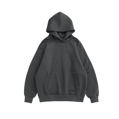 Men's Comfy Pure Hoodies Autumn Fleece Oversized Hooded Sweatshirt Men Hip Hop Hoodie For Men Classic Hoody 169W