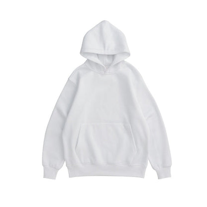 Men's Comfy Pure Hoodies Autumn Fleece Oversized Hooded Sweatshirt Men Hip Hop Hoodie For Men Classic Hoody 169W