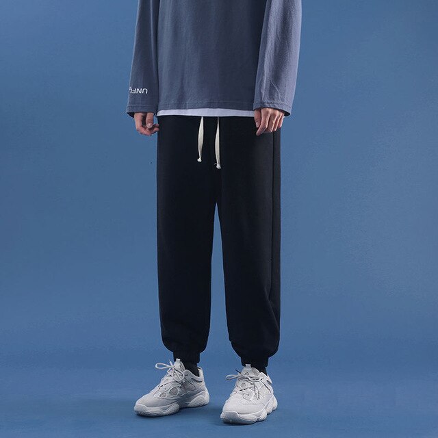 saferido  Men Jogger Pants Spring OutDoor Casual SweatPants Men Straight Trouser Elastic Waist Baggy Pants Men's Clothing