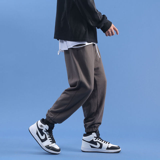 saferido  Men Jogger Pants Spring OutDoor Casual SweatPants Men Straight Trouser Elastic Waist Baggy Pants Men's Clothing