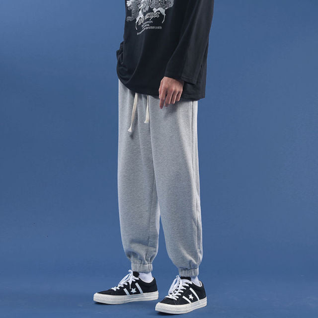 saferido  Men Jogger Pants Spring OutDoor Casual SweatPants Men Straight Trouser Elastic Waist Baggy Pants Men's Clothing
