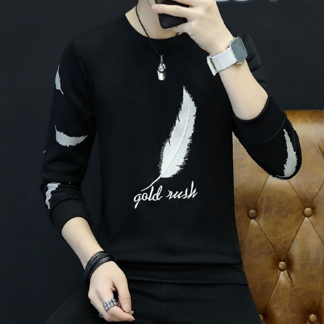 saferido       Men's Hoodies Long Sleeve Sweatshirt Winter Solid Color Army Green Sweatshirt  Streetwear Slim  Hoodies Men M-4XL Big Size