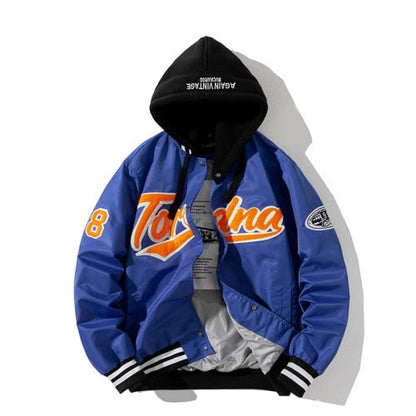 saferido      Hip Hop Baseball Jacket Men Women Embroidery Jacket Letter Streetwear Jacket Fashion Vintage Windbreaker Couples Spring Autumn