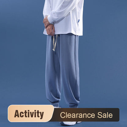 saferido       Men Jogger Pants Spring OutDoor Casual SweatPants Men Straight Trouser Elastic Waist Baggy Pants Men's Clothing